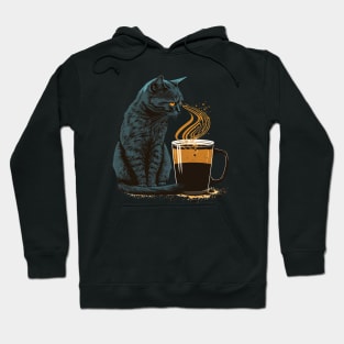 Coffee Cat Hoodie